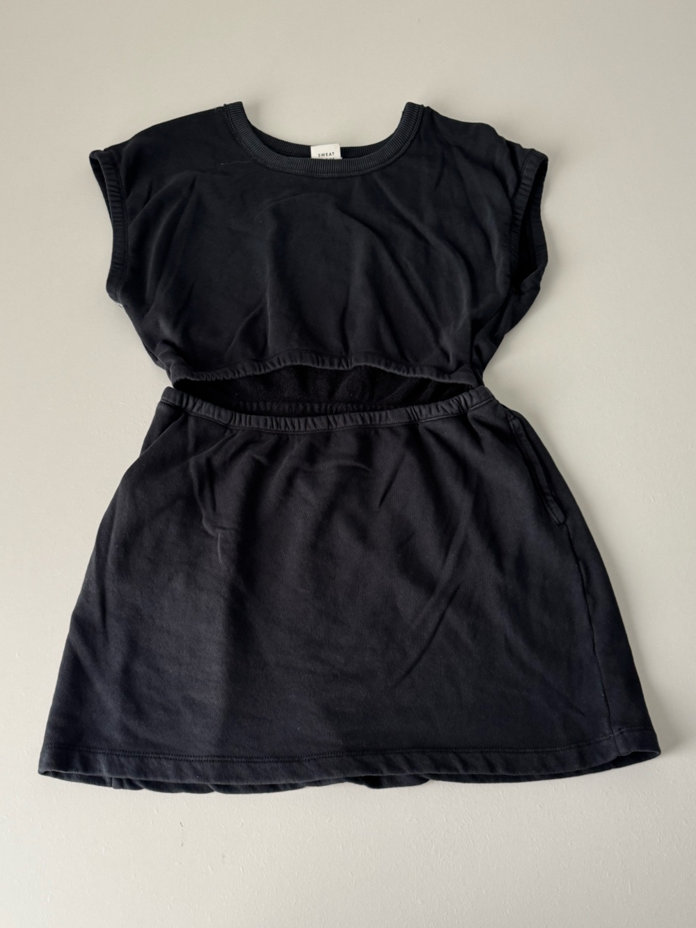 Black Aerie Offline Cutout Dress